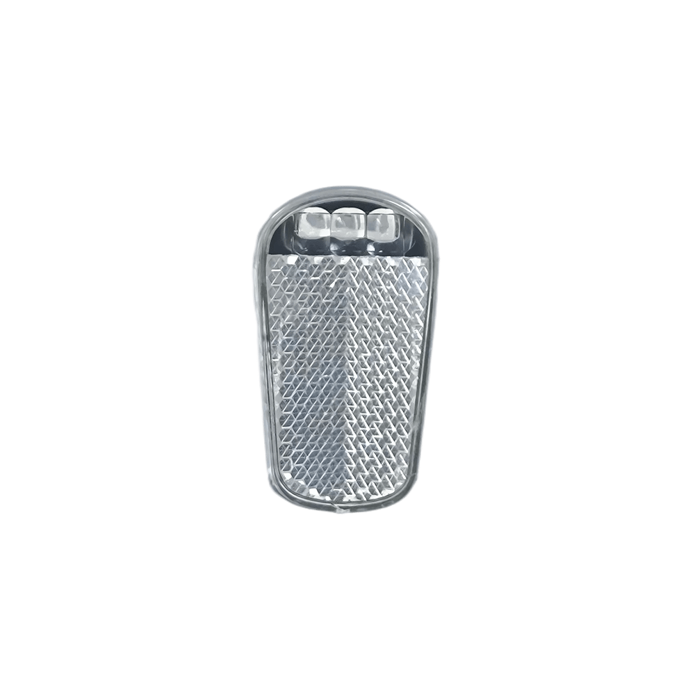 White reflective tail lamp