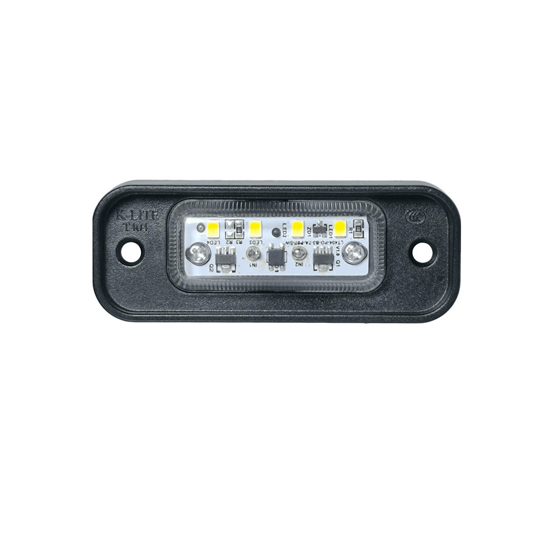 License  plate lights