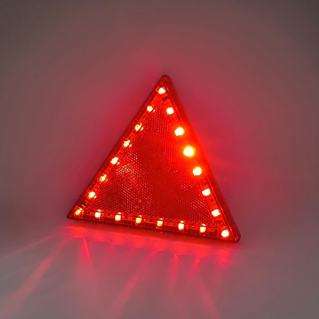 Side display of the reflector light effect